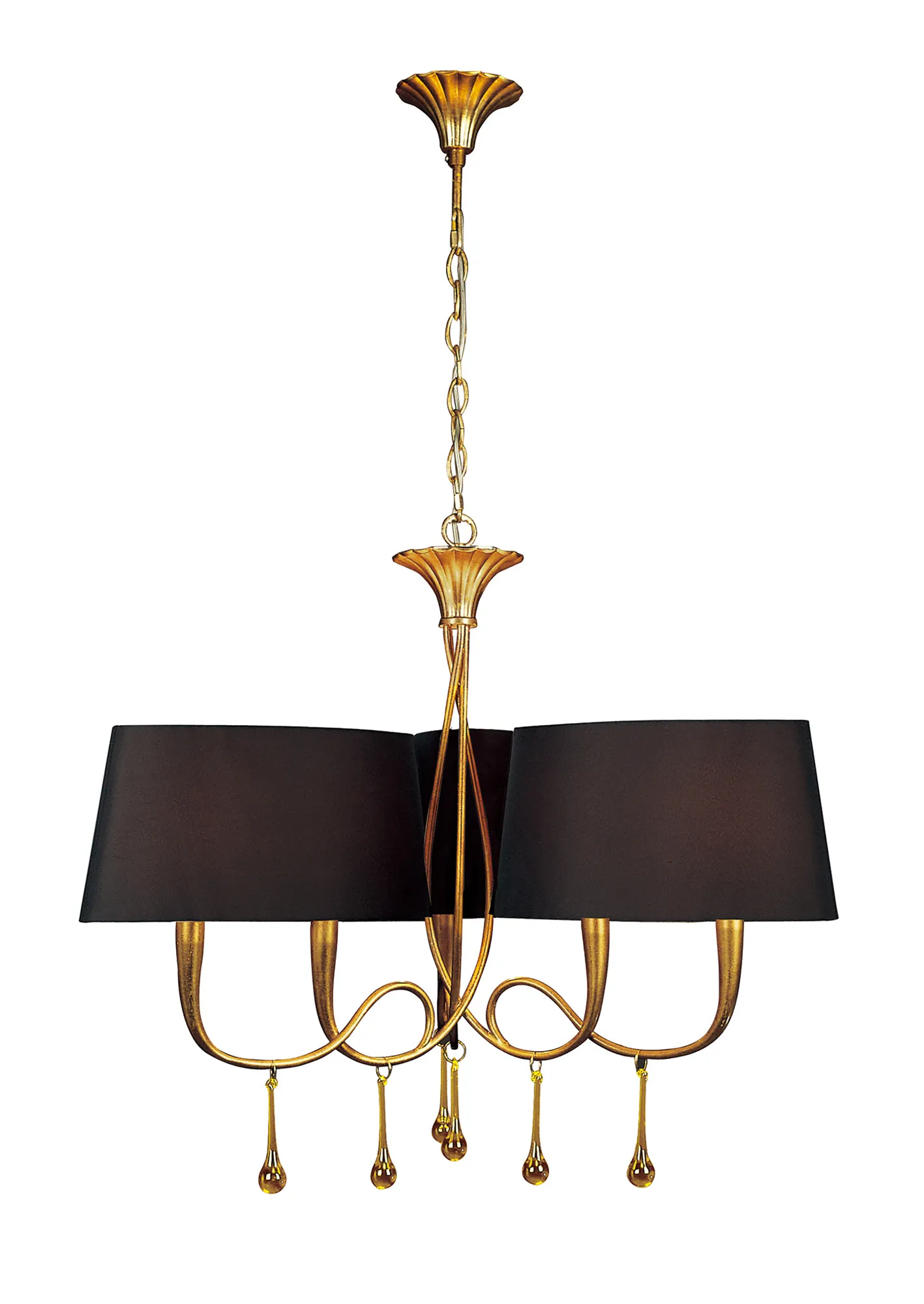 M0540/BS  Paola Pendant 6 Light